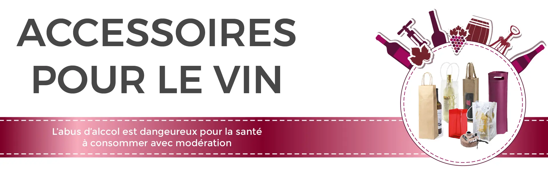 1000 et 1 accessoires de vin personnalisés pour partager un moment convivial. Sommelier, seau, ouvre-bouteille, rafraichisseur, ...